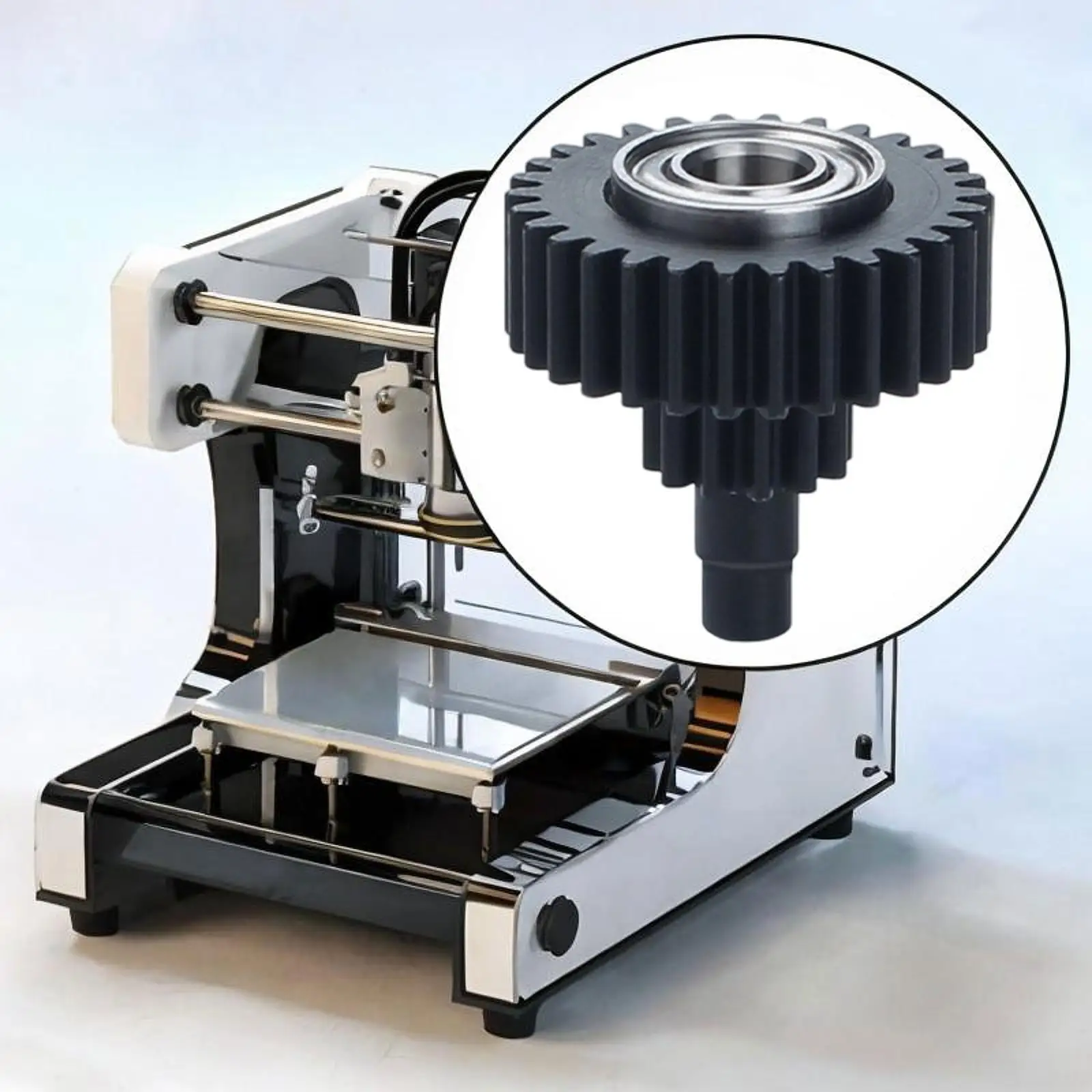 

Transmission Reduction Gear,3D Printer Part Wear Resistant Easy to Install Replaces Filament Drive Gear for K1C Home