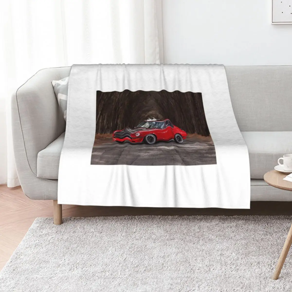 1971 Datsun 240z in red Throw Blanket Blankets For Baby Soft Plush Plaid heavy to sleep warm for winter Thin decorative Blankets