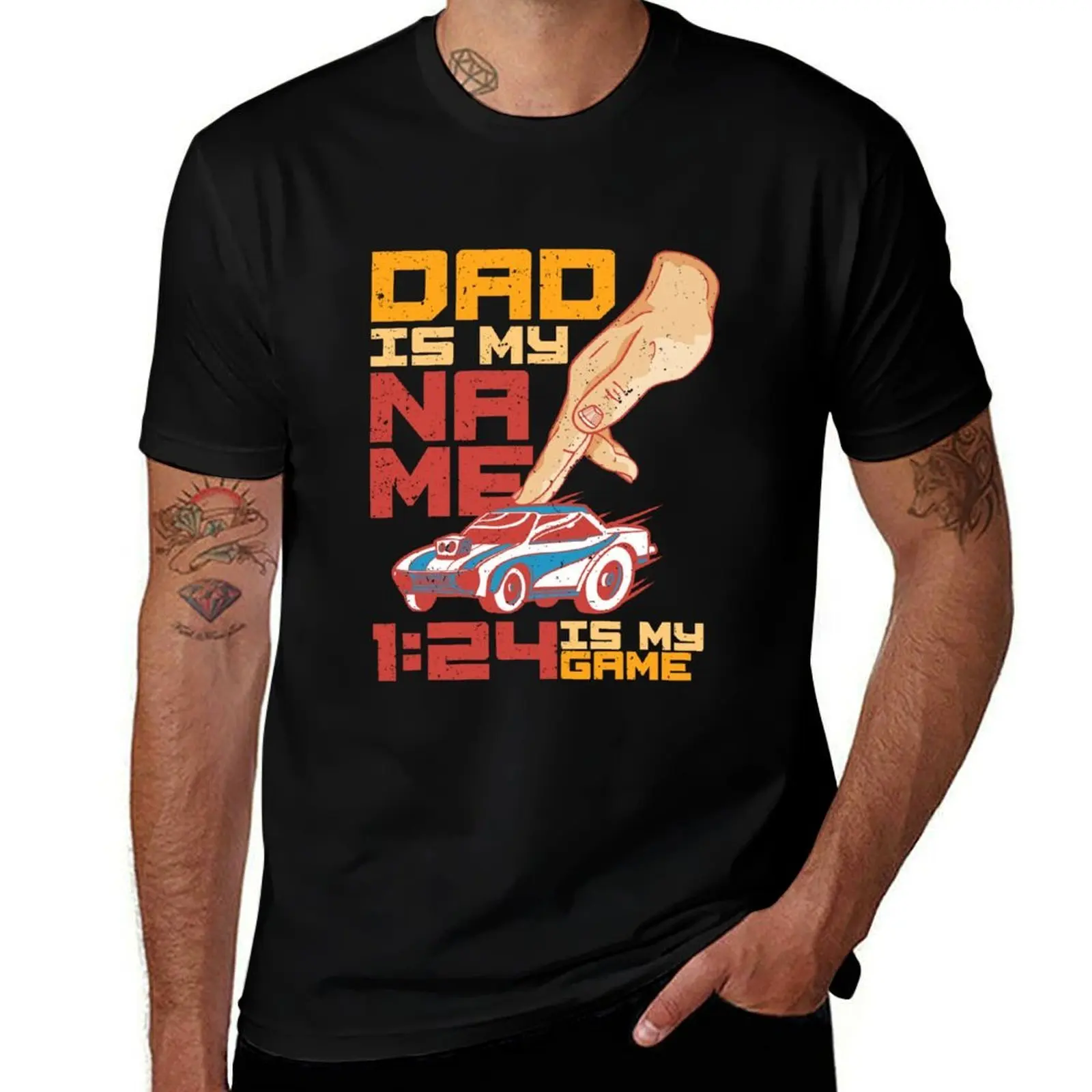 

Slot Car Dad Racing RC Car Drag Racing T-Shirt cotton man t-shirts summer shirt Louboutins baggy shirts mens designer t shirt