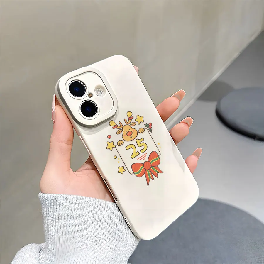 엔젤 아이 매트 TPU 소프트 폰 케이스, 아이폰 17부터 11 프로 맥스까지 360도 보호 기능 호환