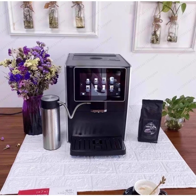 HOT Coffee Machine   Full Touch Visual Screen Electric Smart Coffee Machine Fully Automatic Commercial
