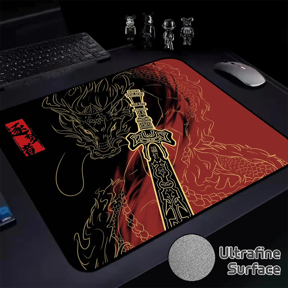 Ultrafine Surface 400x450MM Keyboard Pads Dream Gamer Mouse Pad Carpet E-Sports Mousepad Speed Mouse Mat Locking Edge Desk Mat