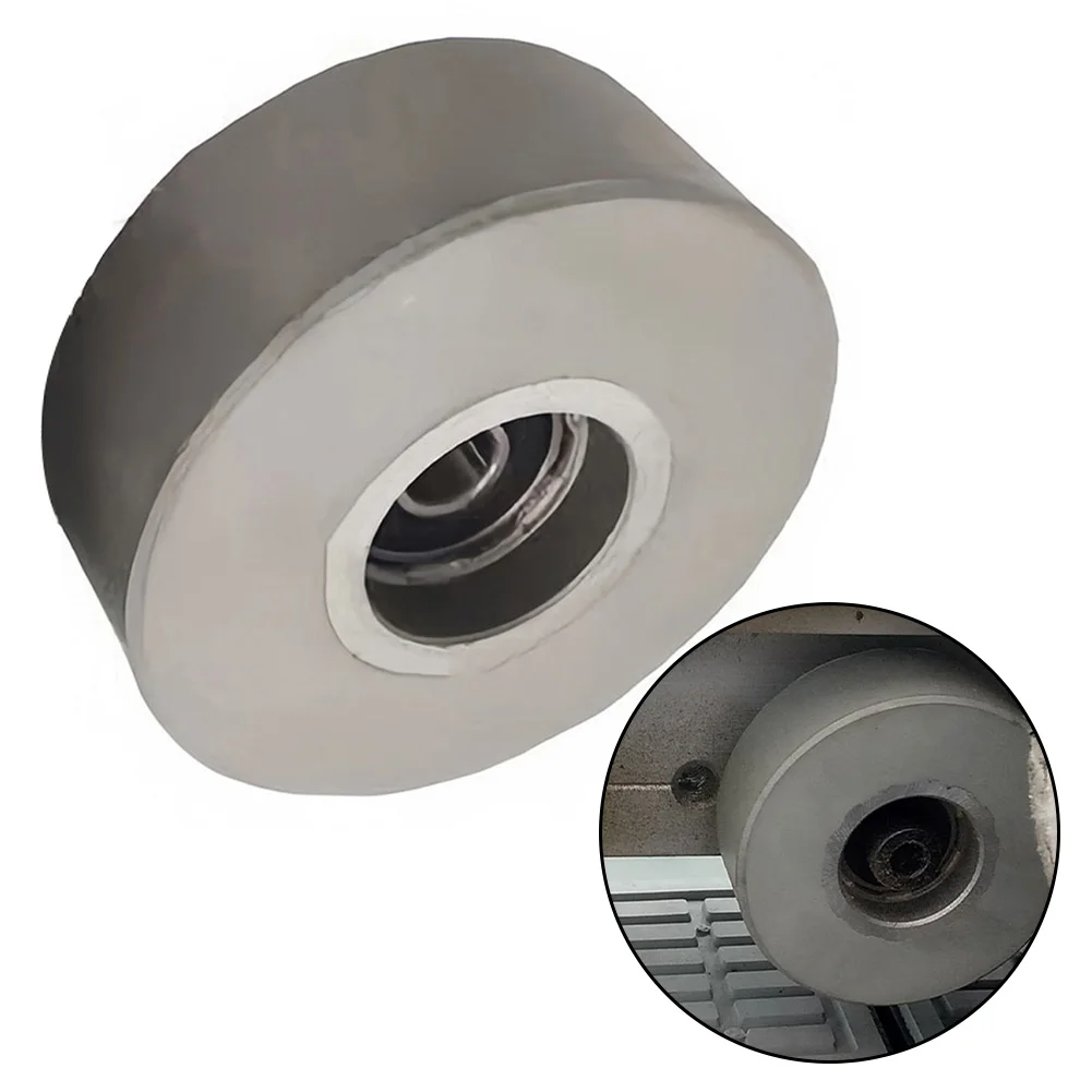 1PCS 60*8*23mm Rubber Press Wheel With Bearing Smooth For Edge Banding Machine Accessories Woodworking Machinery Part