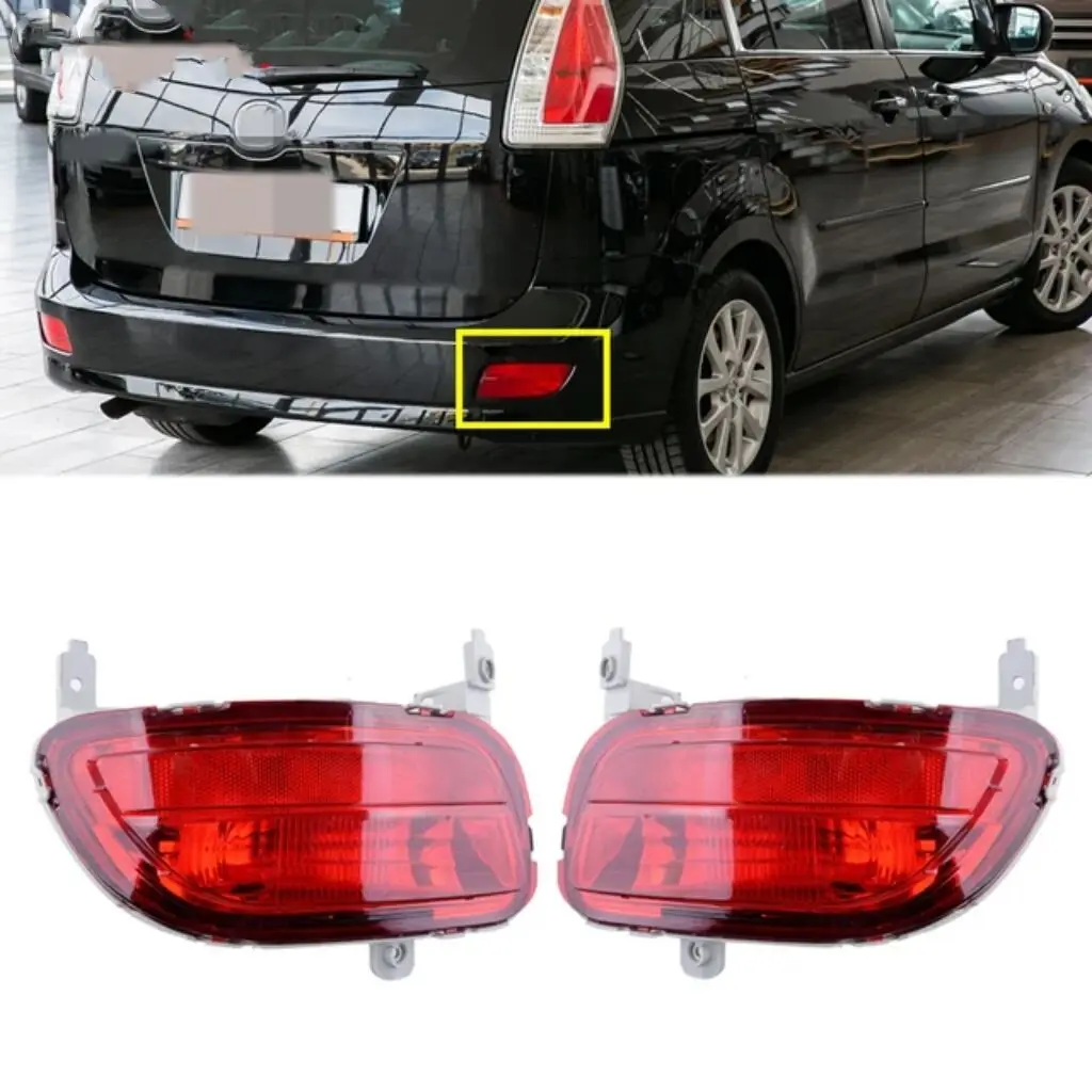 

Rear Bumper Fog Light Rear Fog Lamp Reflector Taillight for MAZDA 5 2nd Generation 2008 2009 2010 Car Parking Brake Light