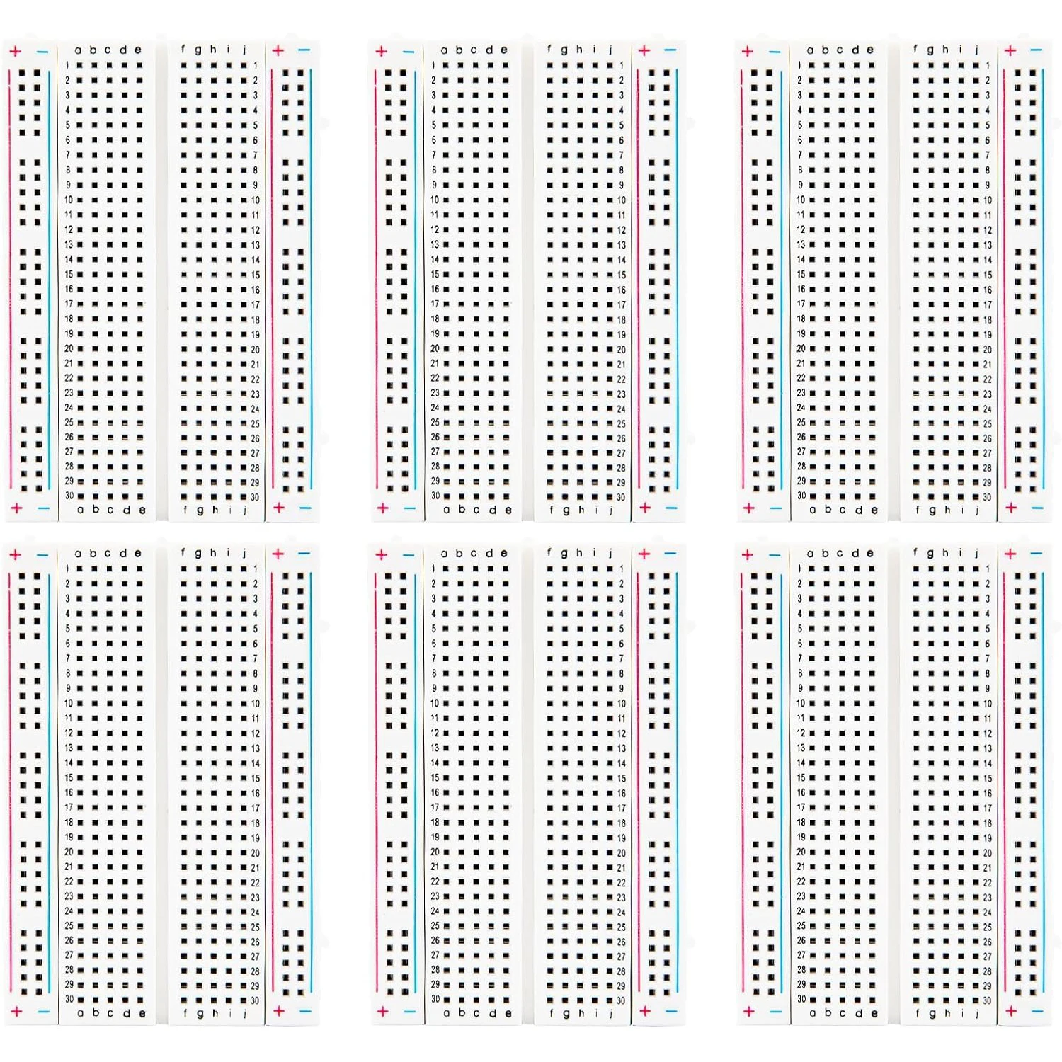 400 Point Breadboard Kit Solderless Breadboards for Arduino Project Small Bread Board Electronics Circuits PCB Prototype Board