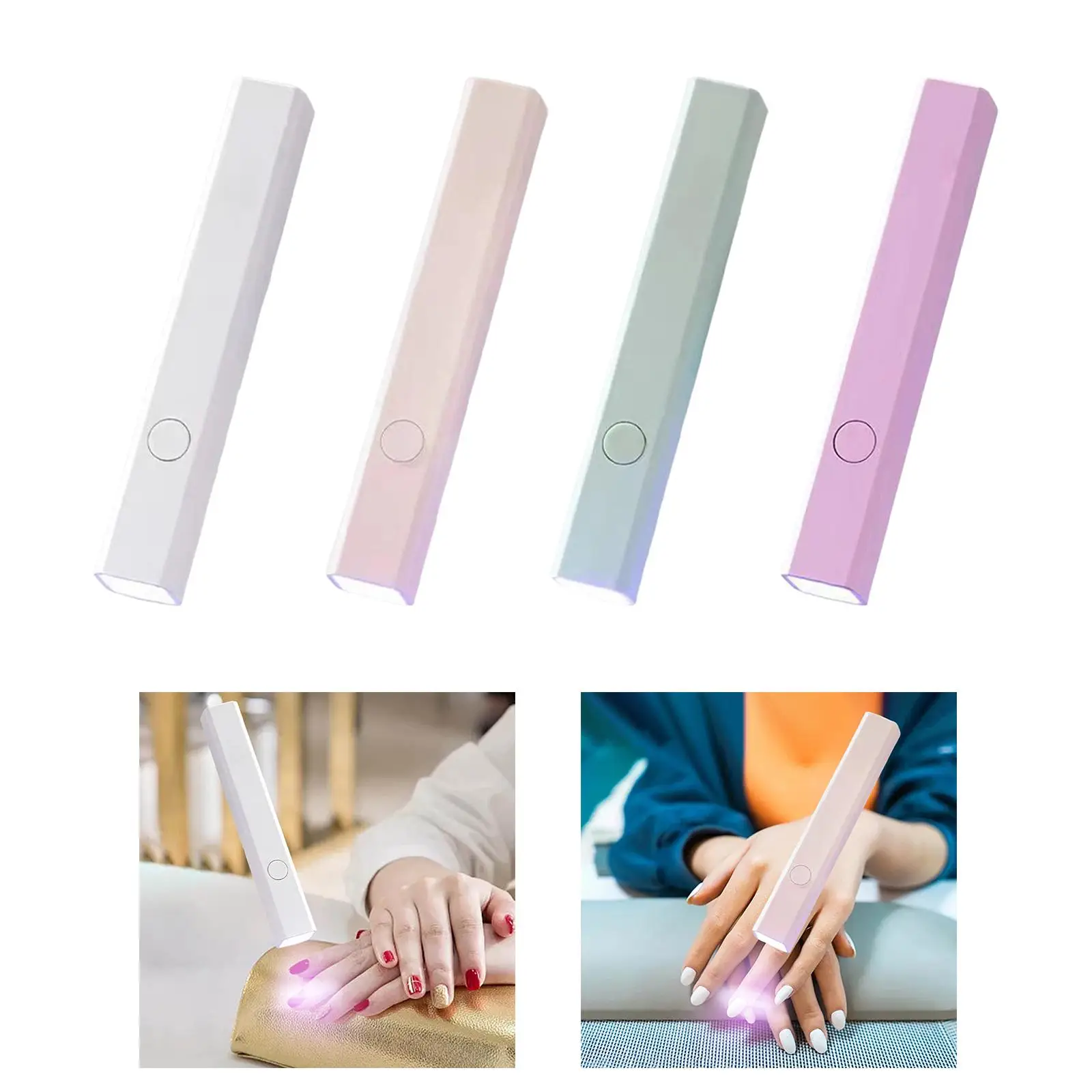 Handheld UV Nail Lamp USB Home Salon Manicure Tools Nail Polish Curing Lamp
