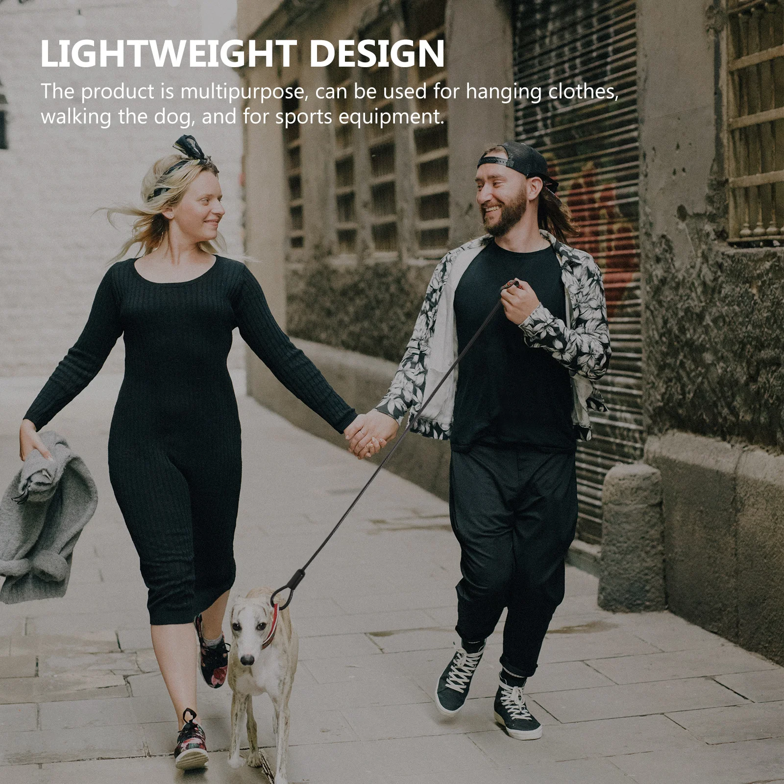 

4pcs Coated Stainless Steel Rope Lightweight Braided Cable For Hanging Clothes Dog Walking Sports Equipment Outdoor Use