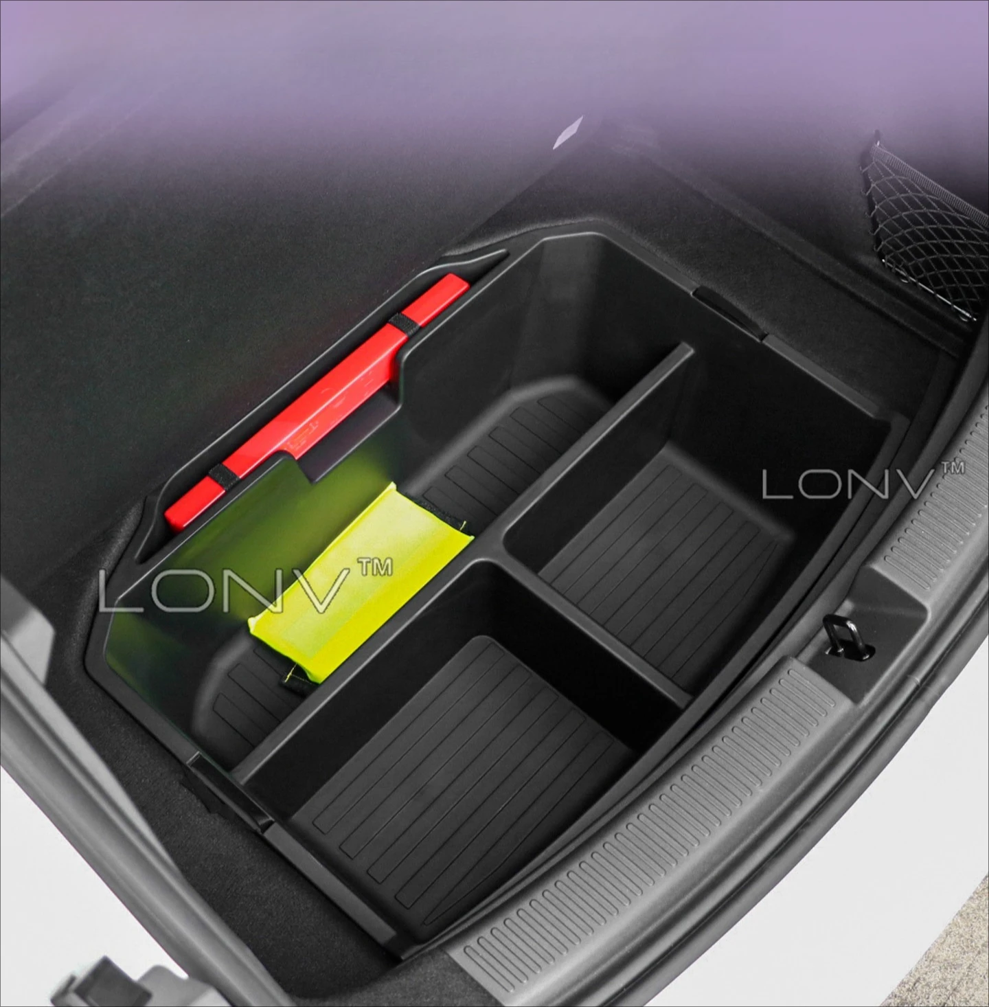 For MG4 EV Urban 2026 2027 2028 Car Trunk Storage Box Luggage Panel Adapter Storage Box Invisible Storage Box Auto Accessories