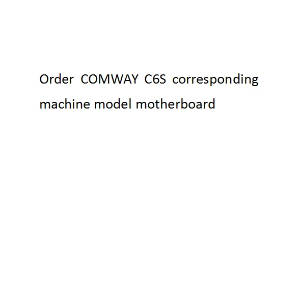 Original COMWAY C6S fiber fusion splicer English motherboard