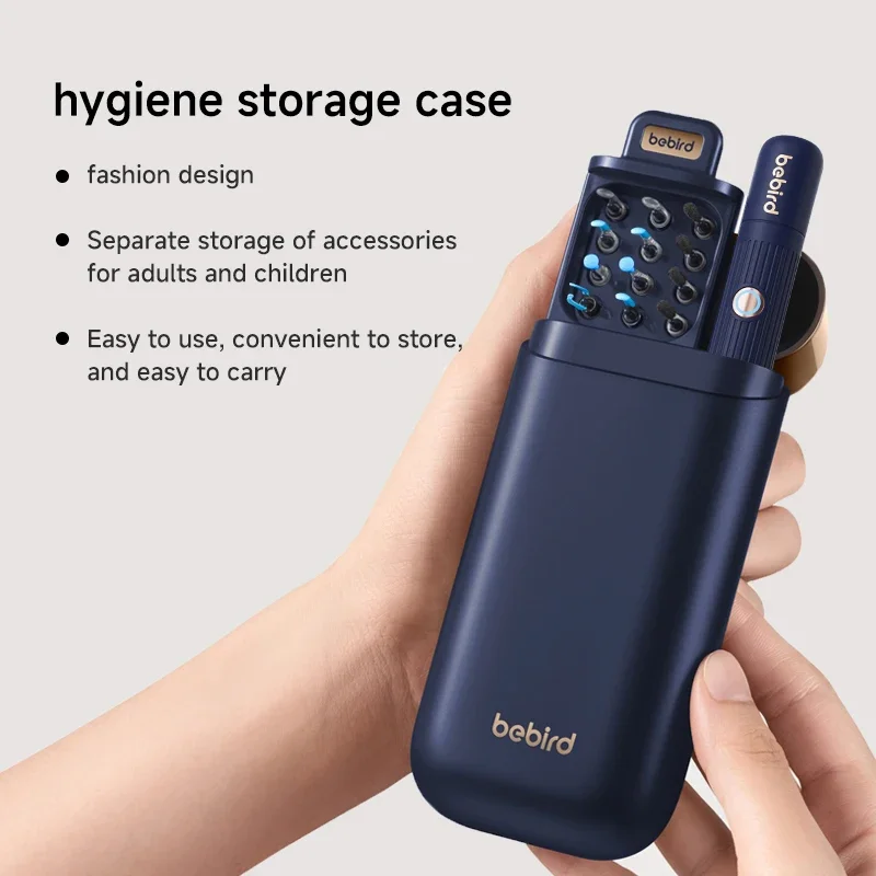 Official BEBIRD EarSight Plus I35R-D39R Visual Child Ear Wax Removal Otoscope,1080p HD Wireless Ear Wax Removal Tool With Camera - view 3
