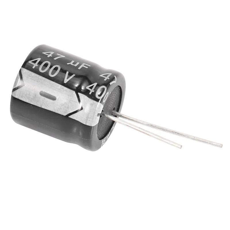 【NEW】50 Pcs 400V 47UF 18 X 20Mm Aluminum Electrolytic Capacitor