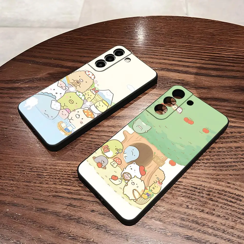 Anime S-Sumikko Gurashi Phone Case For Samsung S26 S24 Ultra S22 S23 S25 Fe S21 Plus A54 A37 A16 A57 A17 A53 Back Cover