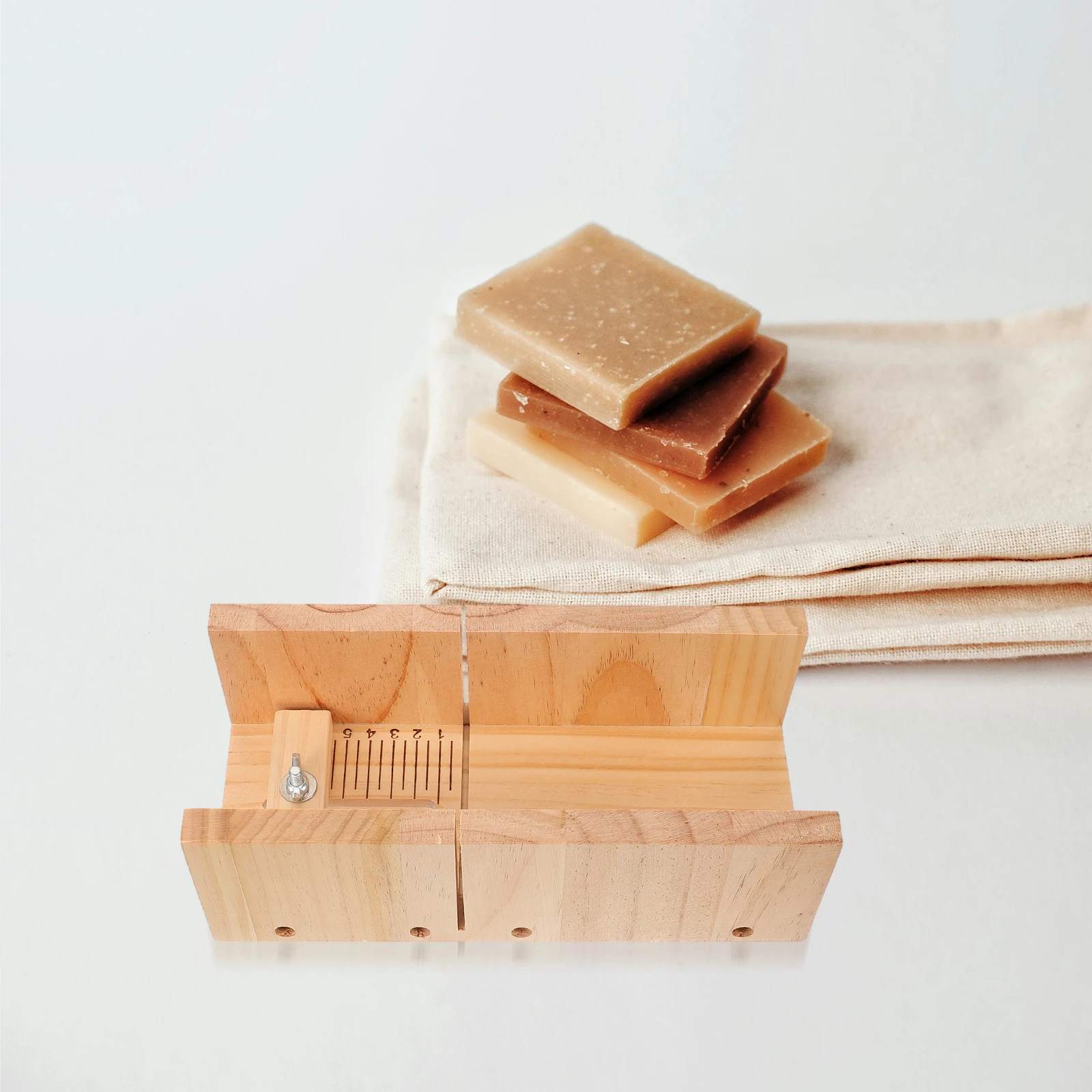 

Wooden Cutting Mold Convenient Soap Cutter Mold For Precise Efficient Soap Making Durable Long Lasting Wood Material Easy To