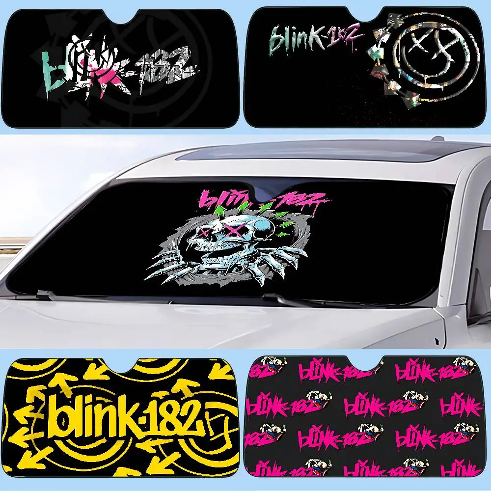 

Band-B-BLINKs-182 Car SunShade Windshield Cover UV Protection Auto Visor Accessories For Cars