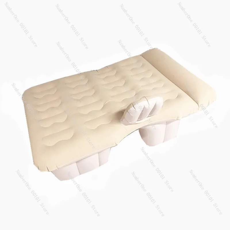 Portable Car Back Seat Air Mattress Travel Sleeping Bed Inflatable Auto Rear Seat Cushion for Sedan SUV Interior Camping Rest