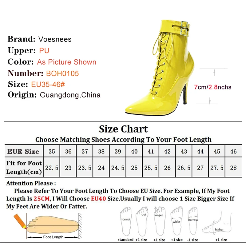 Cross-tied Pink Pointed Toe Ankle Boots 12cm Sexy Fetish Stripper Shoes Patent Leather ZIP Short Boots Women Heels Plus Size 46