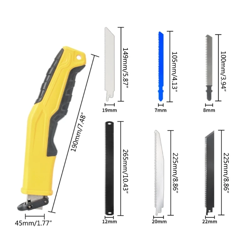 K50 Convenient Reciprocating Saw Attachment Convert Electric Drill to Electric Saw for Wood Metal Cutting