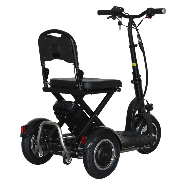 

High Quality Convenient Compact Mobility Scooter 300W 36V 10Ah Elderly Disabled People Use 3 Wheel Scooter Tricycle