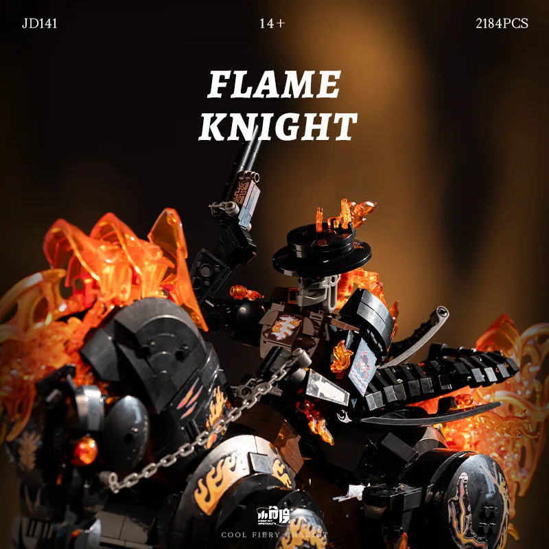IN VOORRAAD MOC Creativiteit Ghost Rider Bouwstenen Model Mech Warhorse Bricks Assembleren Speelgoed voor Kinderen Verjaardagscadeau Set