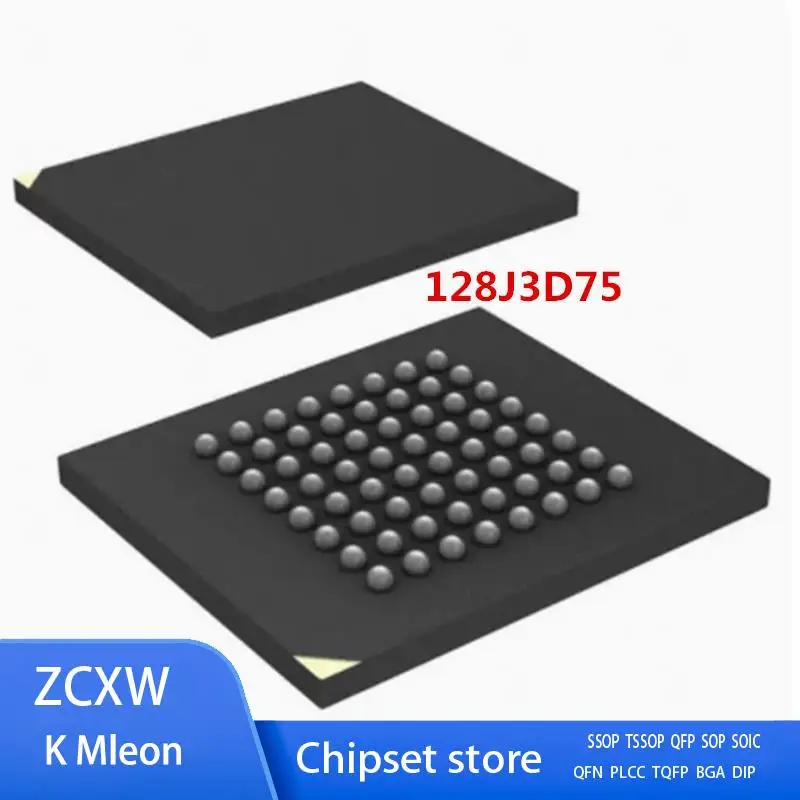 5PCS/LOT   RC28F128J3D75  RC28F128J3D 28F128J3D75 128J3D75  BGA-64