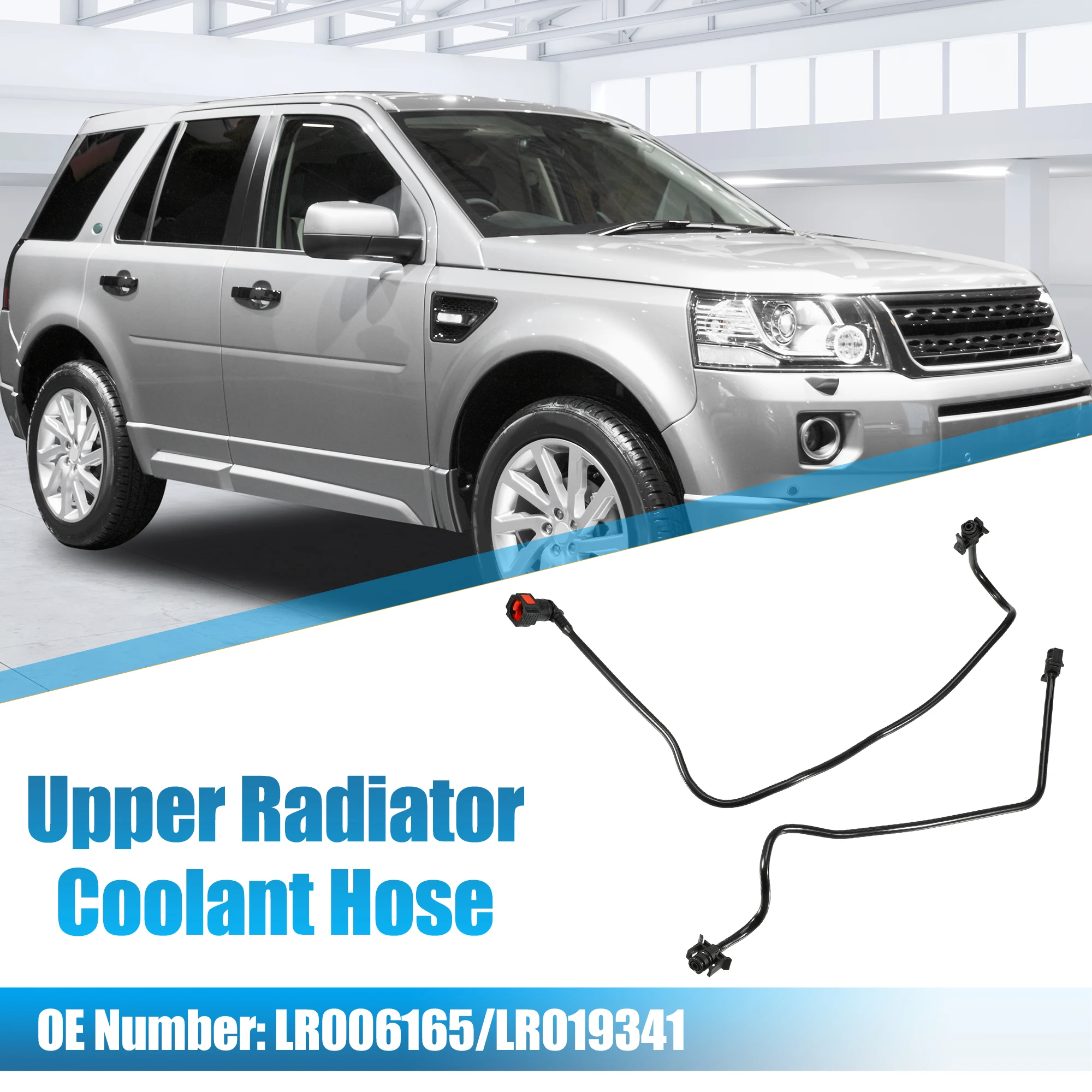 

UXCELL 1 комплект верхнего шланга охлаждающей жидкости радиатора для Land Rover LR2 No LR006165/LR019341