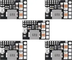 DROK DC 5V Power Converter, Mini Voltage Buck Regulator DC 4.5-20V 12V 9V Step Down to 5V Reducer Transformer Board 3A 10W