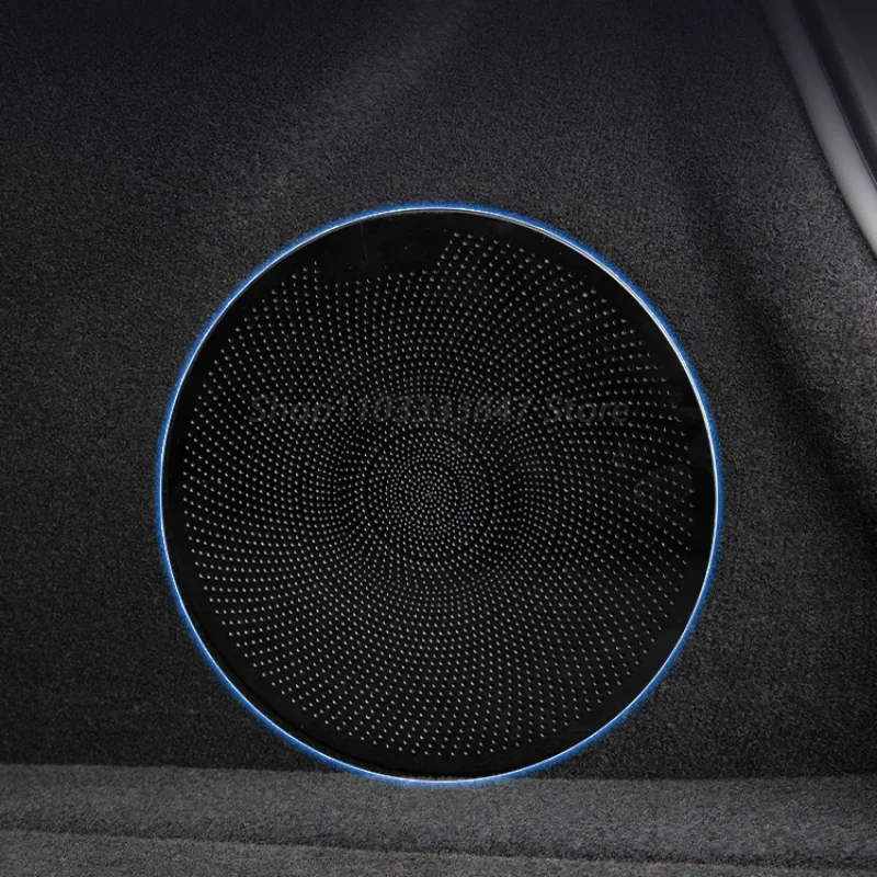 For BYD SEAL ATTO4 EV Car Trunk Speaker Cover Special Audio Frame Interior Decoration Upgrade Protective Cover Car Accessories