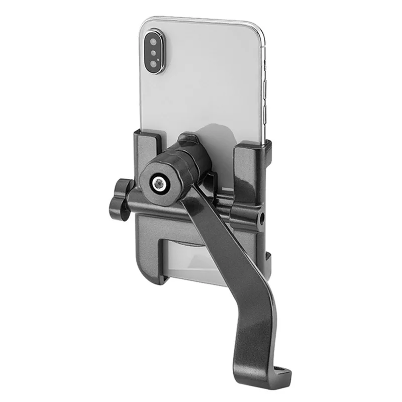Motorcycle Bicycle Phone Holder Moto Rearview Mirror Handlebar Mount Compatible For Xiaomi iPhone Mobile Navigation Bracket view 5