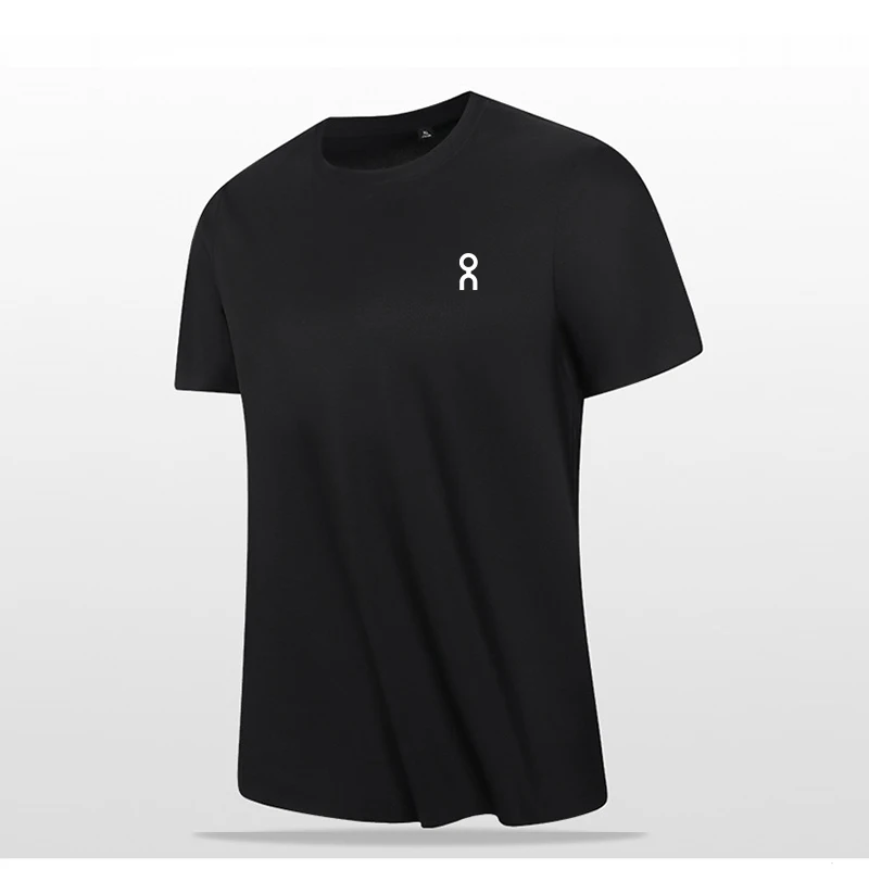 

Men's ort Sve Ice Silk Training T-irt Qui Dry Breathable Outdoor Running Fitn Sportswear UV Protection Summer