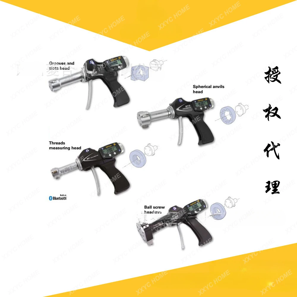 Swiss SYLVAC wireless Bluetooth data transmission gun type three point digital display inner diameter micrometer XT3H XTD