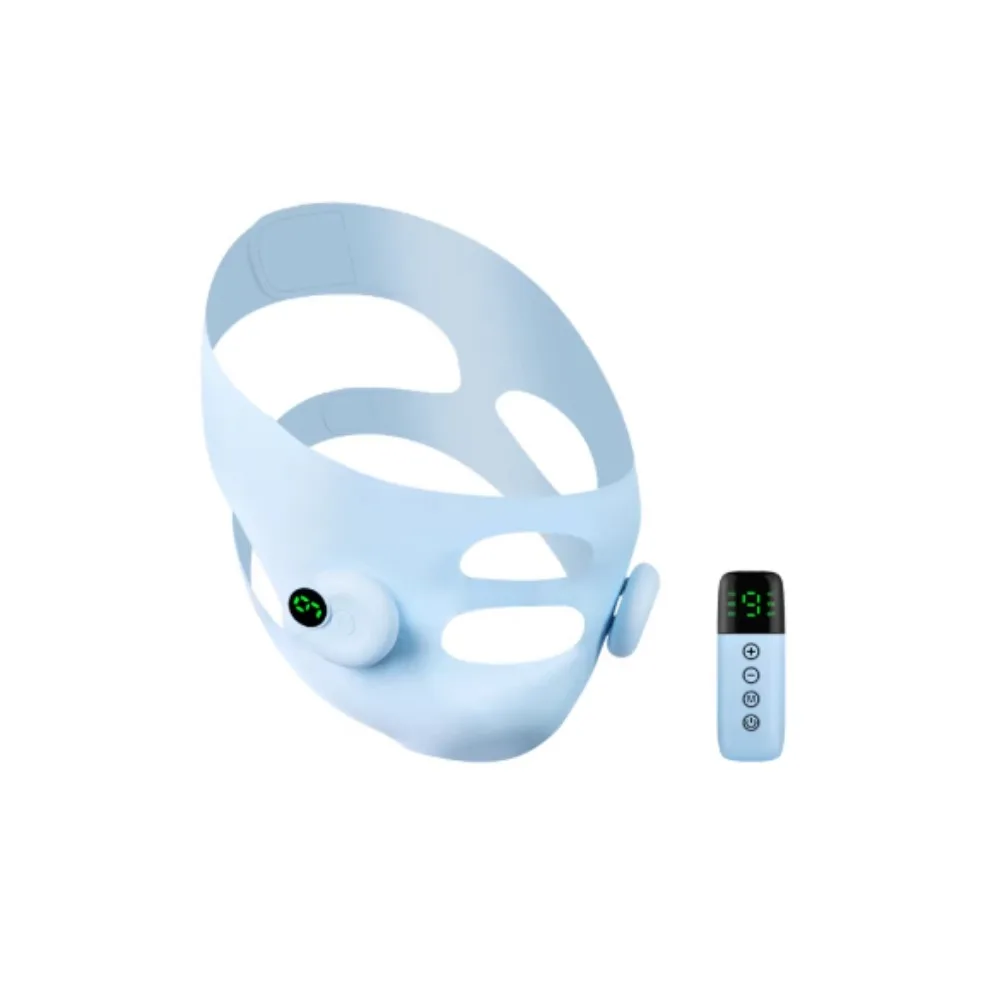 EMS Face Slimming V Sacial Massage Beauty Instrument Microcurrent Face Massager Low Frequency Pulse Chin Cheek Lift Up Belt