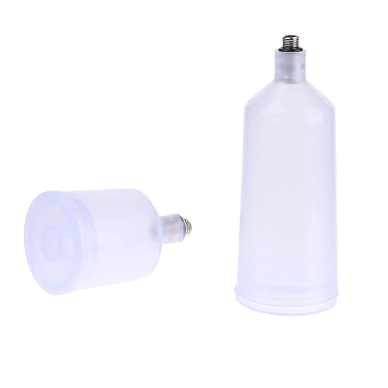 20/40ml Empty PC Plastic Bottle Airbrush Jar Replacement Air Brush Bottle for Skin Care Airbrush Facial Mist Sprayer Accessory