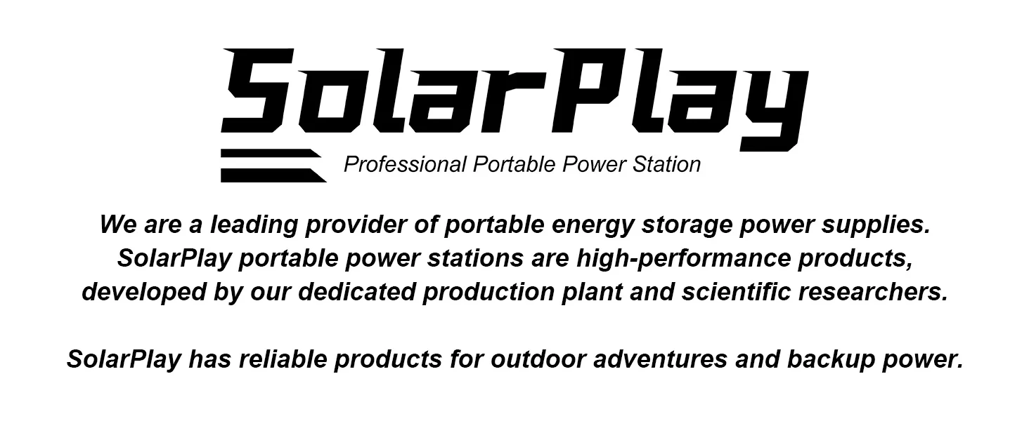 SolarPlay 2400W Powerstation 2160Wh Solargenerator mit 200W Solarpanel-Kit für den Heim- und Außenbereich, Notstrom-Akku – Detail 2