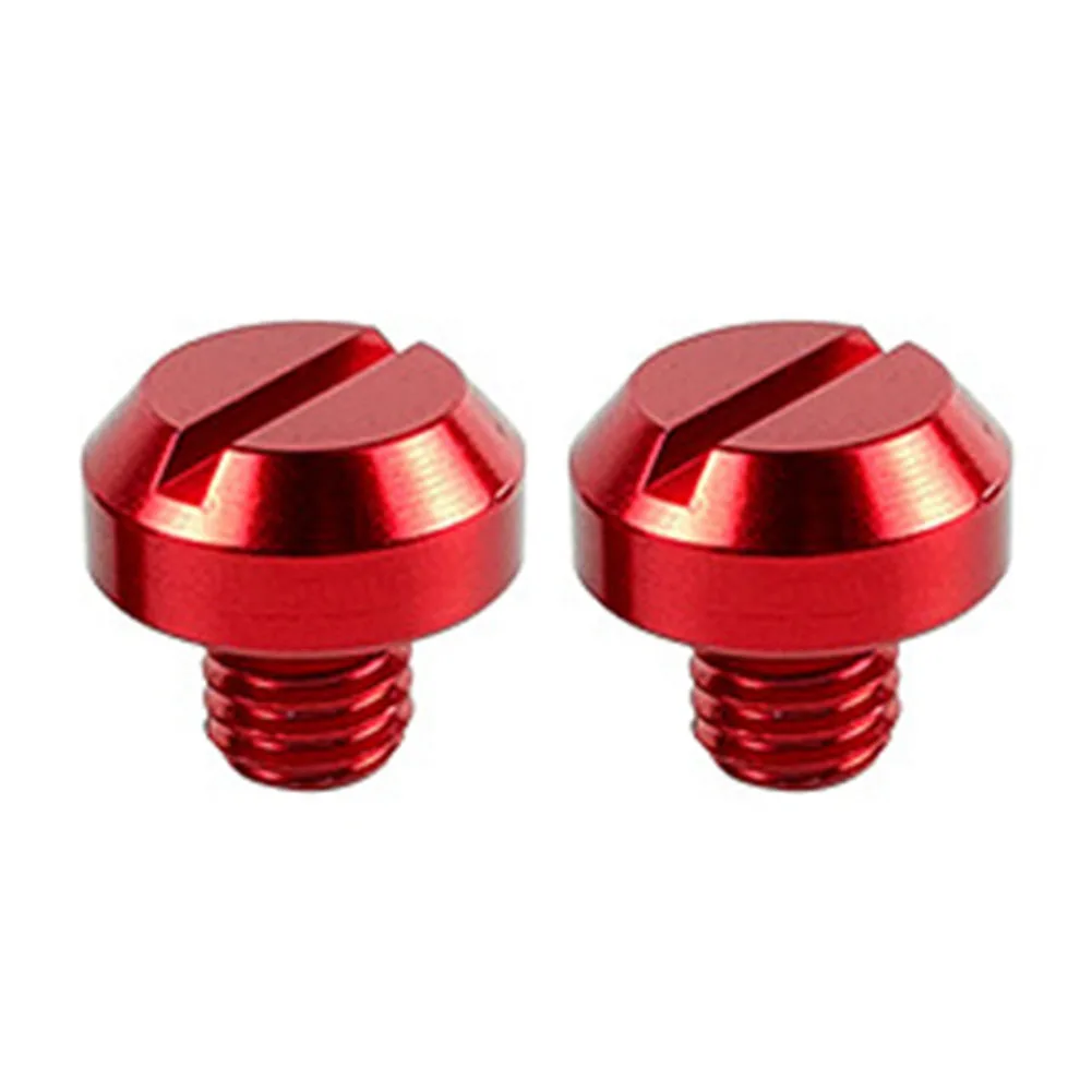 Hex Socket Bolts Red Swing Arm Spools Raised Security Lips Color Variety Options Motorcycle Maintenance For Honda