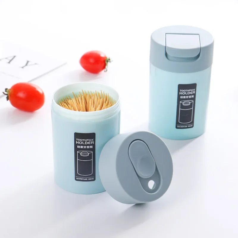 Creative Toothpick Holder Container Household Table Toothpick Storage Box Holder Portable Toothpick Dispenser  box Hot