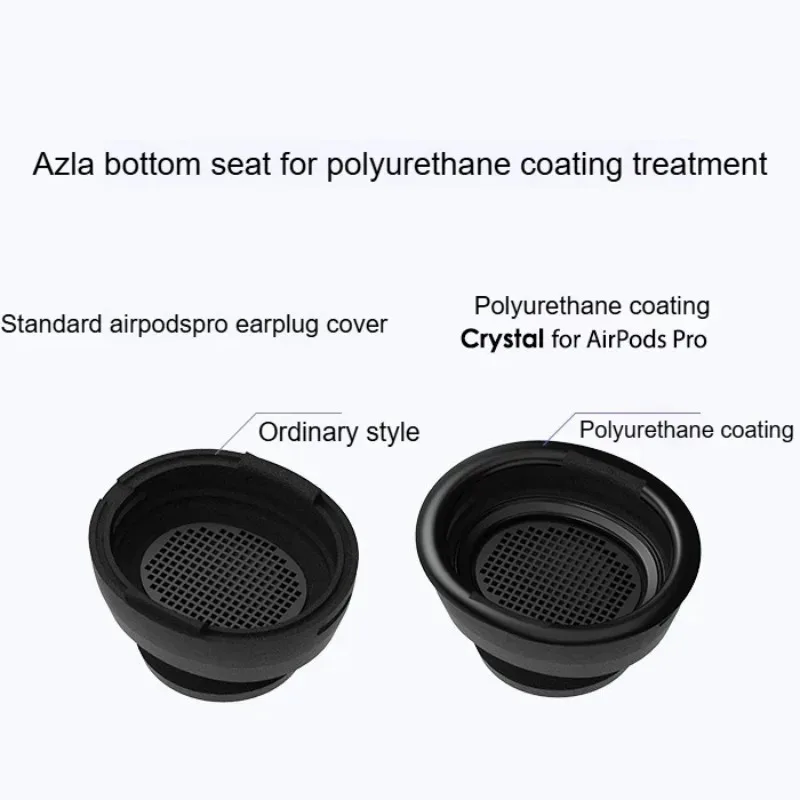 AZLA Crystal For AirPods Pro Eartips Earbuds Anti-Slip Avoid Falling Off Vocal sticky for AirPods Pro 1/2 3 Earplugs view 2