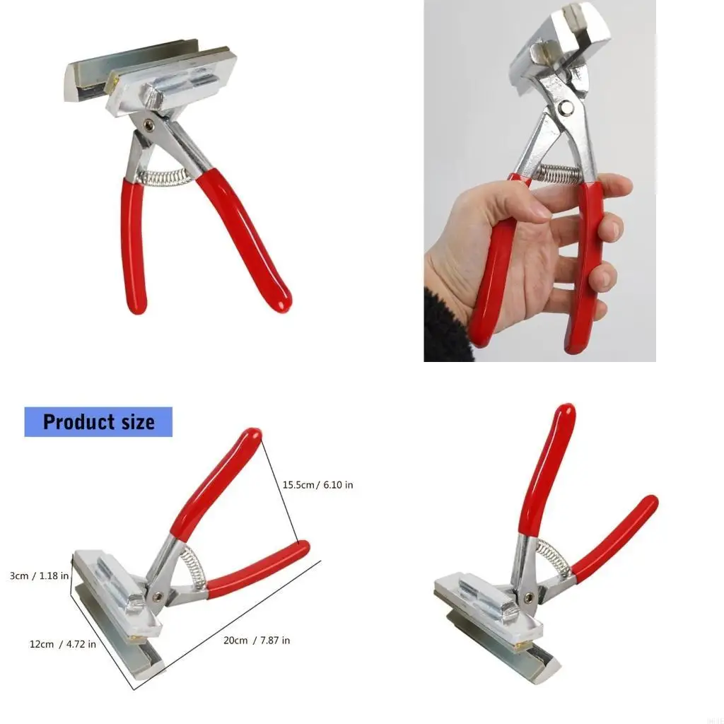 

964E Эргономичные растягивающие плоскогубцы с из нержавеющей стали, подходящая для легких материалов для сшивания рамы 12 см.