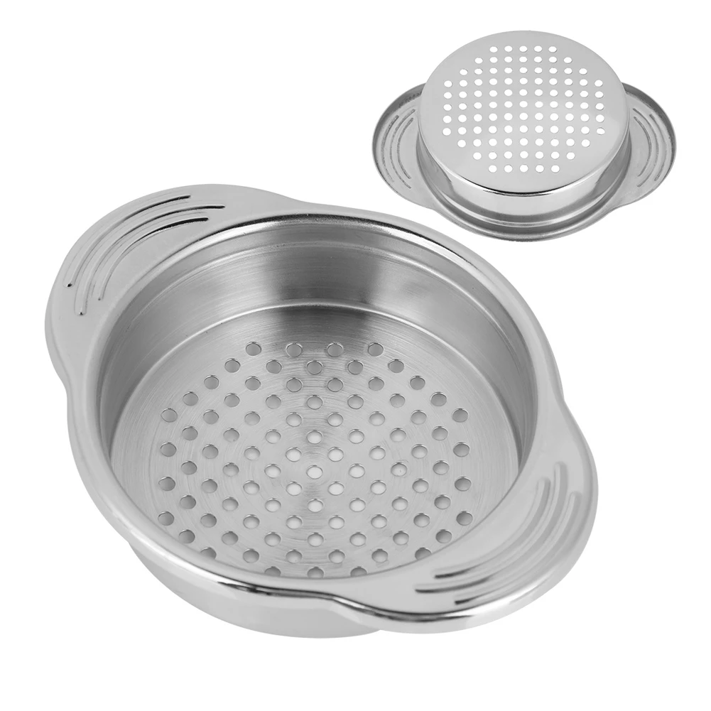 Can Residue Filtration 304 Stainless Steel Food Can Strainer Canned Food Drainer Tuna Can Oil Press Squeezer Kitchen Accessories