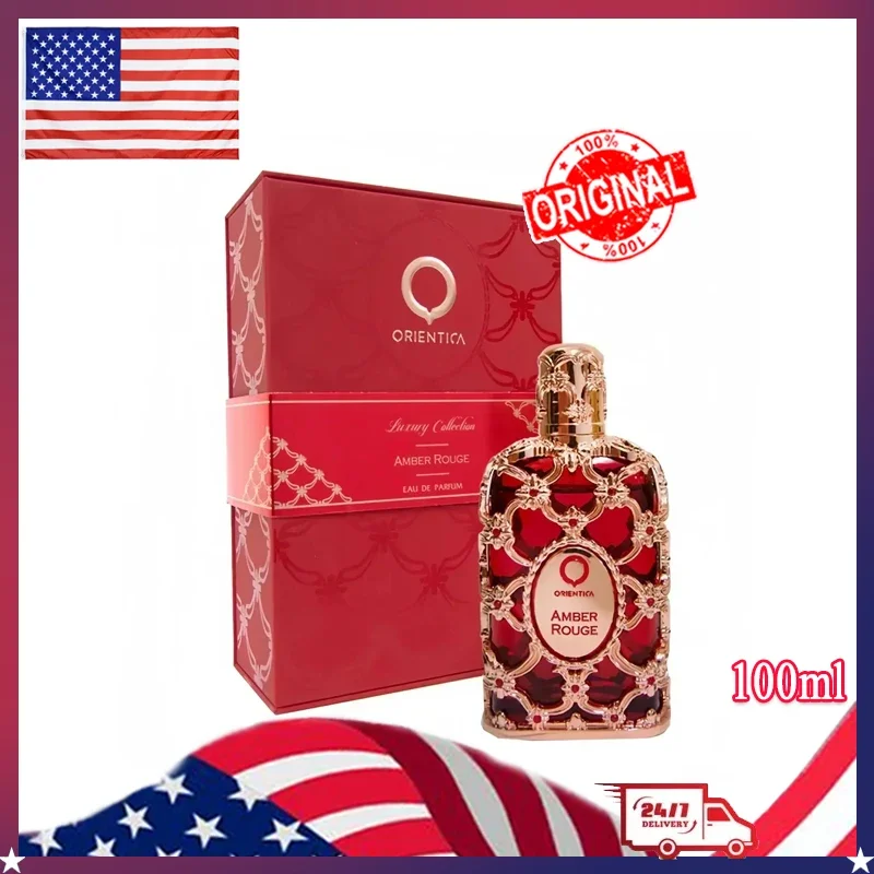 

Прочный запах подарков Orientica Royal Amber Rouge Oud Saffron Мужчины Женщины Спрей Унисекс Нейтральная стеклянная бутылка Роза Одеколон Длинный