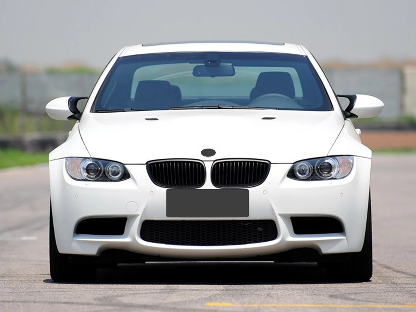 Flying Wing For  3 Series E92 Upgrade To M3 Body Kits Car Bumper Front Rear Bumper Assembly Grill With Side Skirt Tail Throat