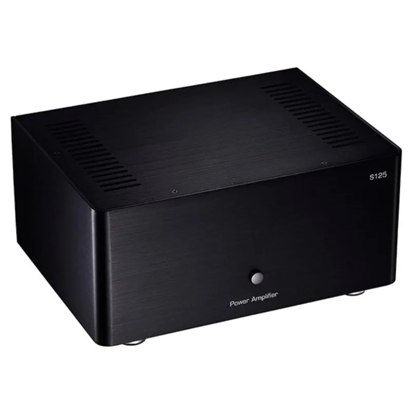 

The Newest S125 Pure Post-amplifier 125 Watt Class AB 225W/4 Ohms Bridgable Mono RCA/balanced Input