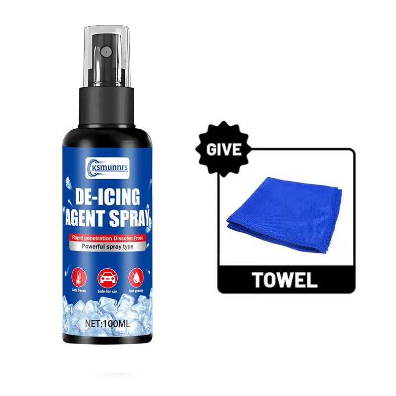 Picture 7: Car de-icer — can quickly melt ice and snow on the surface of the vehicle. Suitable for windshields, car windows, door handles,