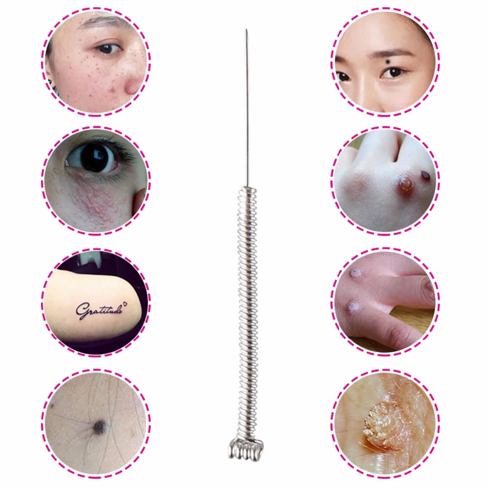 200 Pcs Fine Needles For Mole Removal Sweep Plasma Pen Dedicated Micro Mole Tattoo Warts Freckle Removal Beauty Device