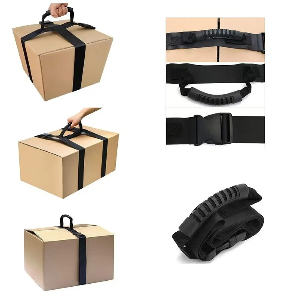 Secure Packing Rope Cross Luggage Strap Heavy Duty Suitcase Binding Belt Portable Fixator Transport Moving Accessory Supply