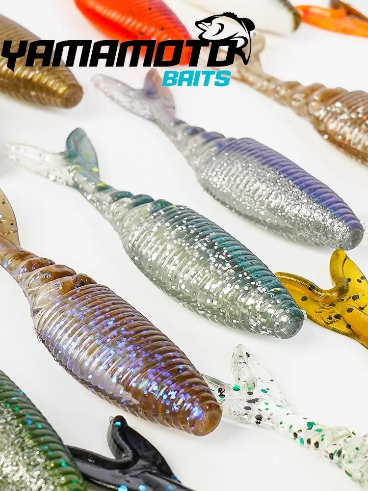 Yamamoto Zako 3 – Señuelo blando articulado cola horquilla 7,6 cm 8 uds - imagen 3