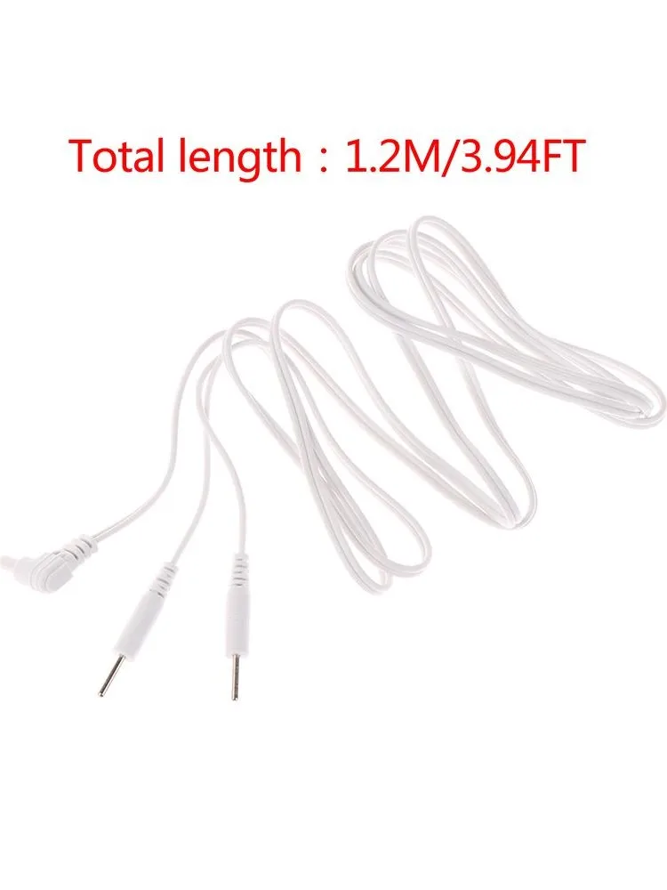 1.2M dziesiątki przewody przyłączeniowe, 2.35mm Mini-podłącz do 2mm złącza pinowe, do masażu przewód połączeniowy masaż i relaks 2/4 przyciski — zdjęcie 2