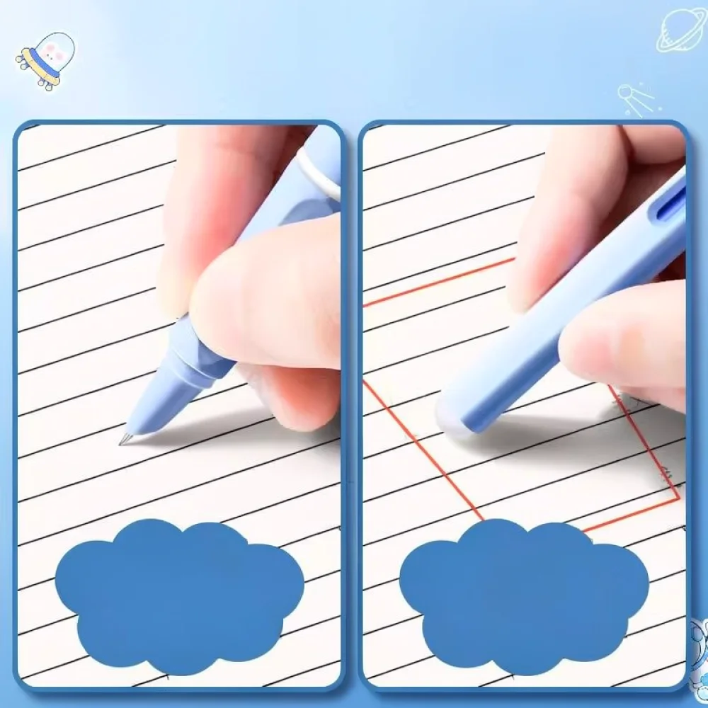 Truecolor Thermal Erasable Fountain Pen Student Handwriting Practice Pen Ergonomic Grip School Stationery Gift Tool