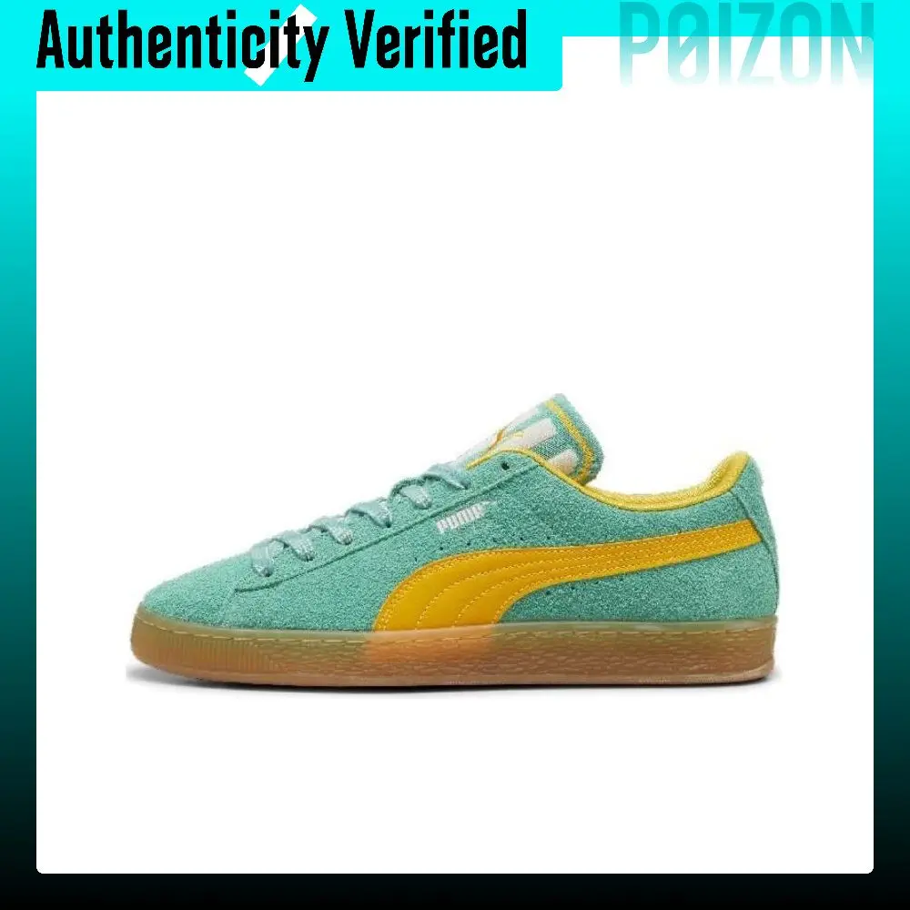 chaussures-de-skateboard-basses-puma-unisexe-vertes-398810-01