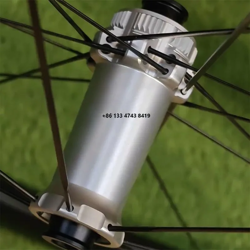

2:1 Threaded Road Bike Hub, Ultra Light Large Flange 54-59mm Tool Free Ratchet System TPI Waterproof Bearings, Steel/Ceramic