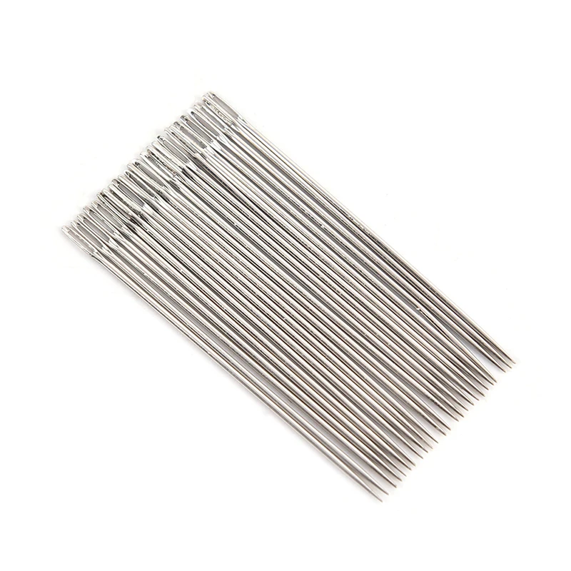 25PCS High Hardness Stainless Steel Cross Sewing Needles for Clothes